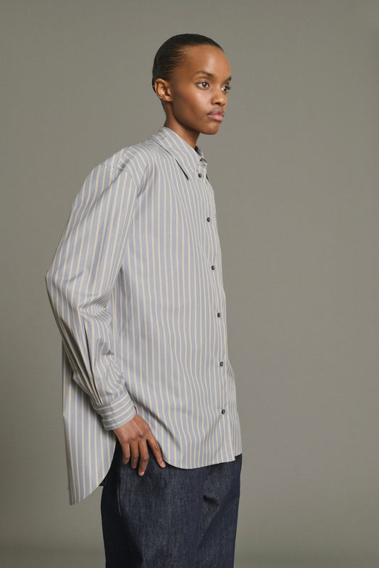 Grenade Shirt - Anthracite/Bronze - Cotton - Women
