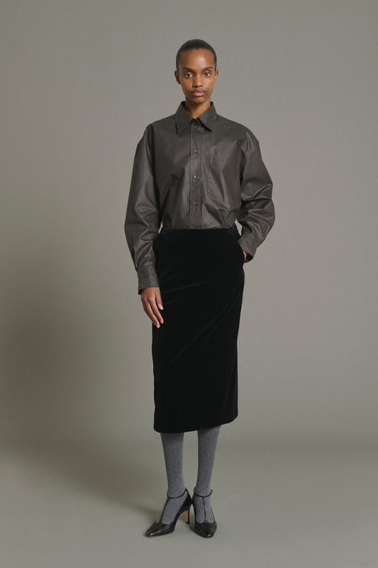 Flavia skirt - Black - Cotton - Women
