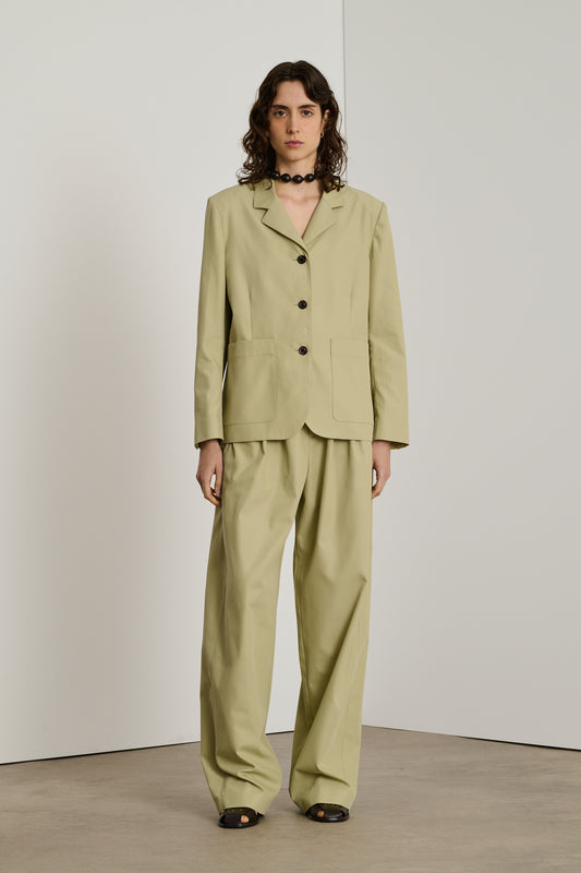 Clemence Jacket - Tilleul - Cotton - Women