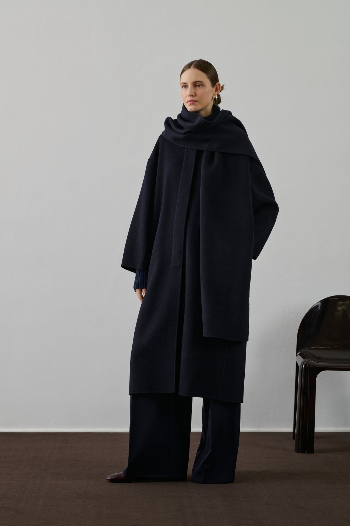 Manteau Finn - Deep Navy - Laine - Femme vue 1