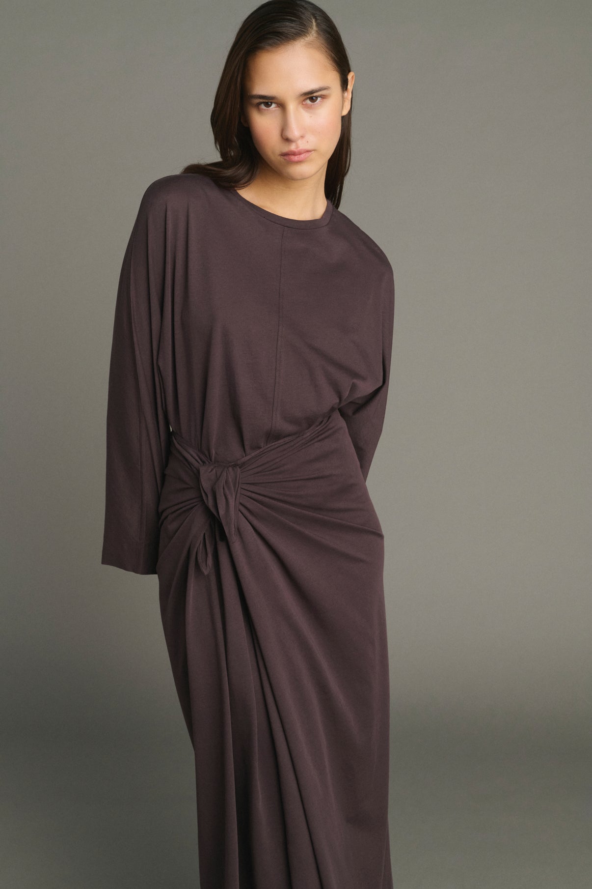 Goa skirt - Chocolate - Cotton - Women vue 3