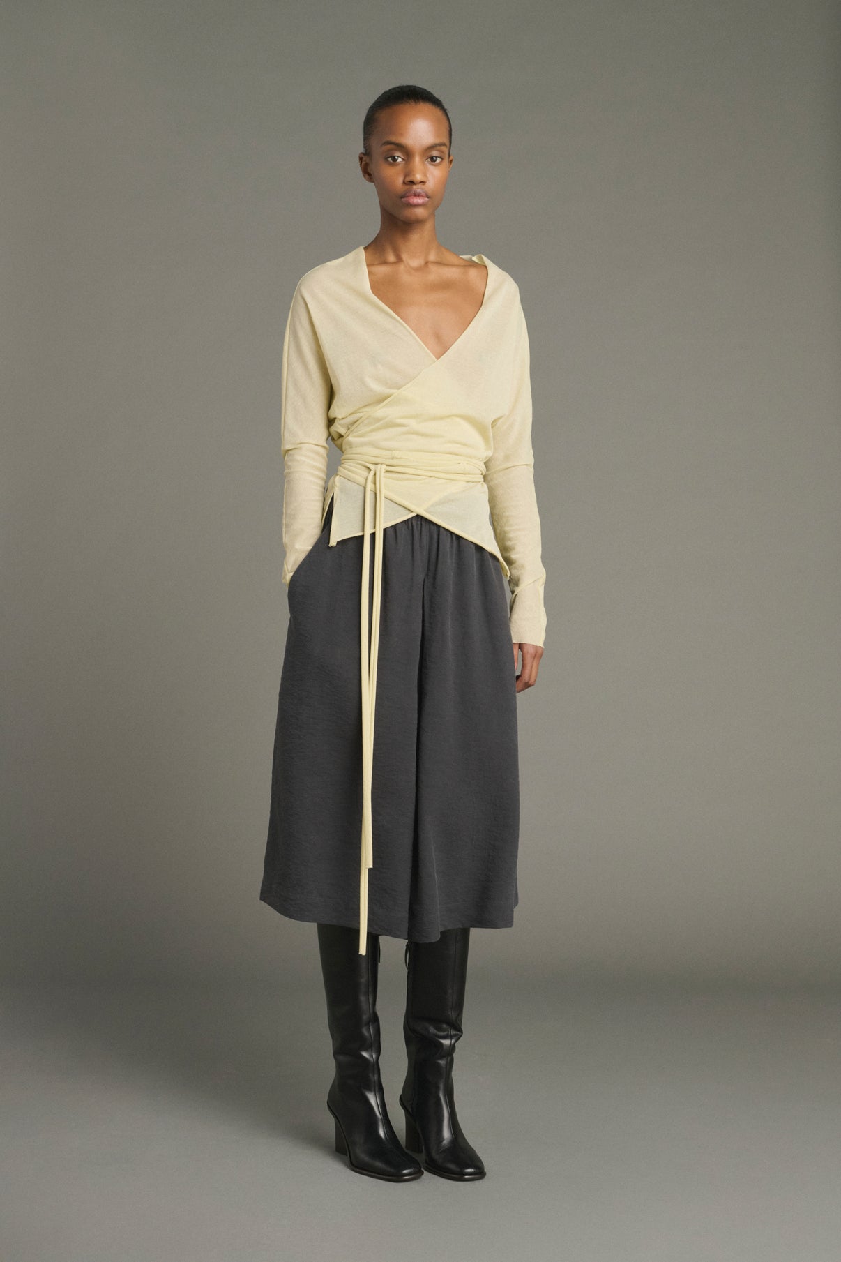 T-shirt Luth - Pale Yellow - Cotton - Women vue 1