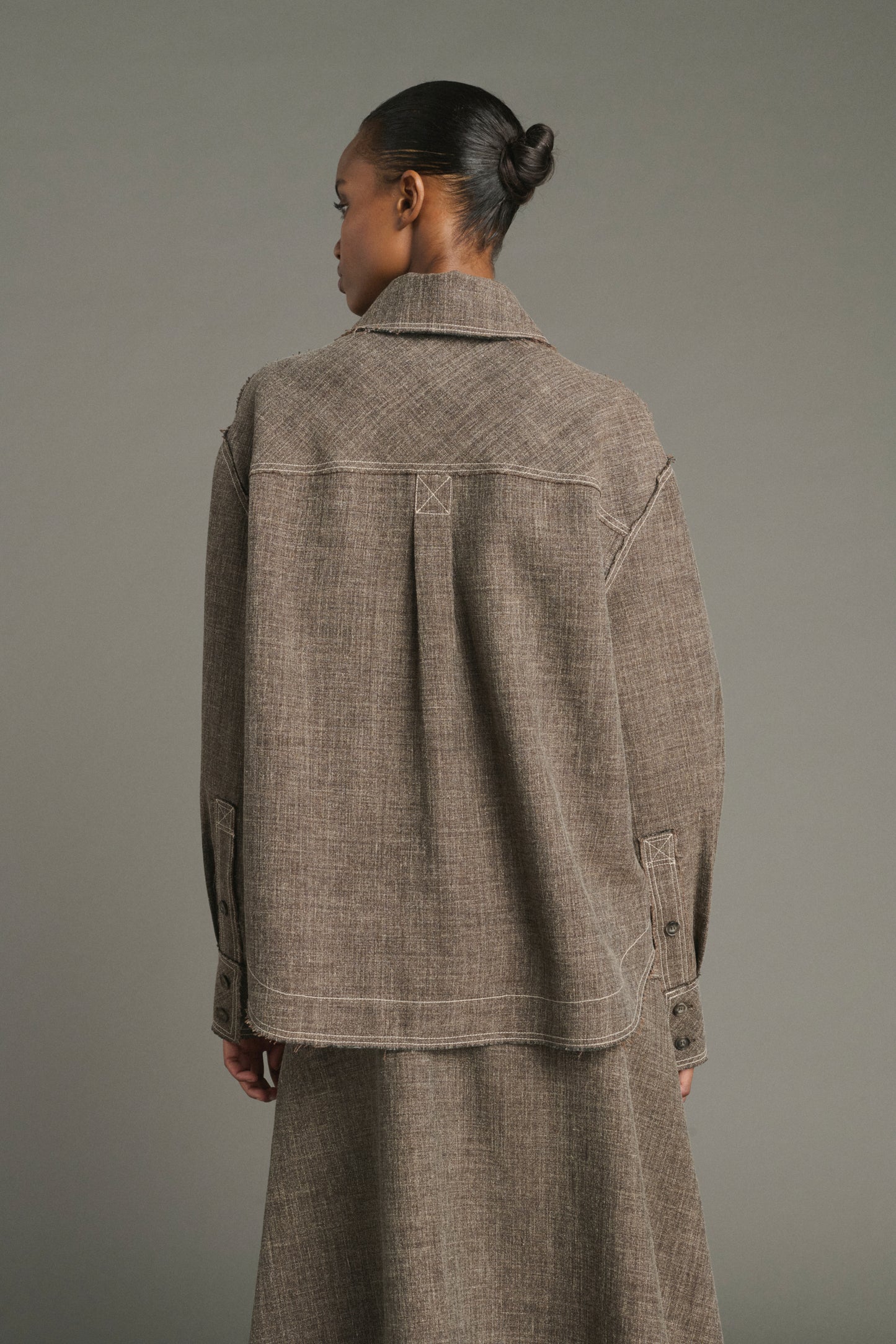 Jana Blouse - Brown Marl - Women