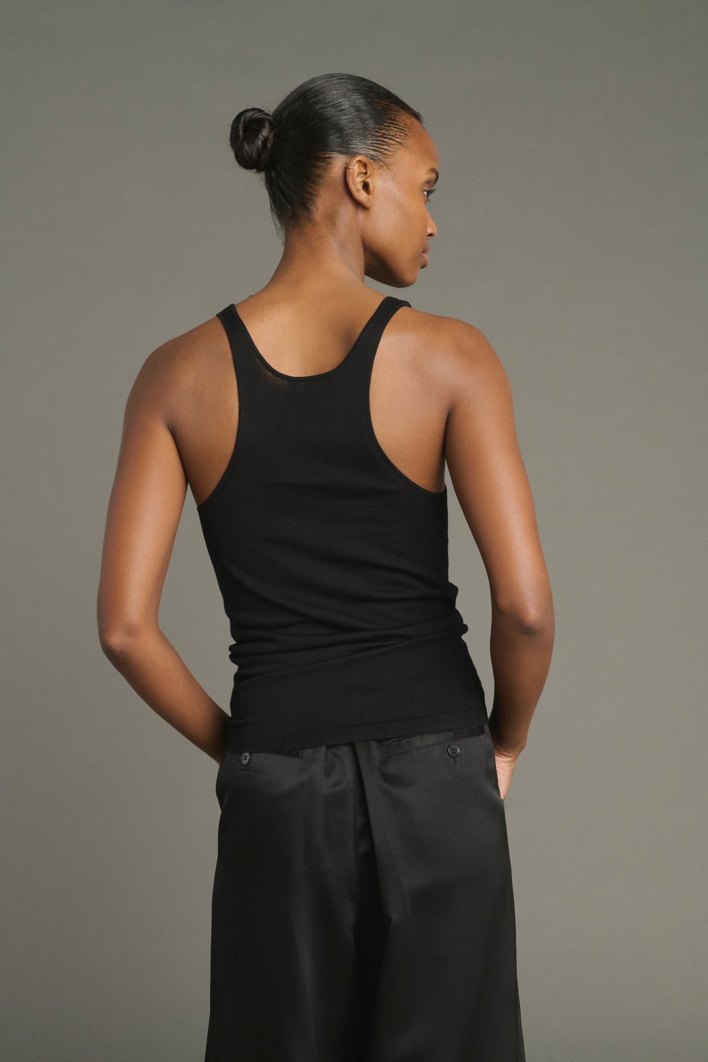 Pullover Juliana - Black - Merino Wool - Women