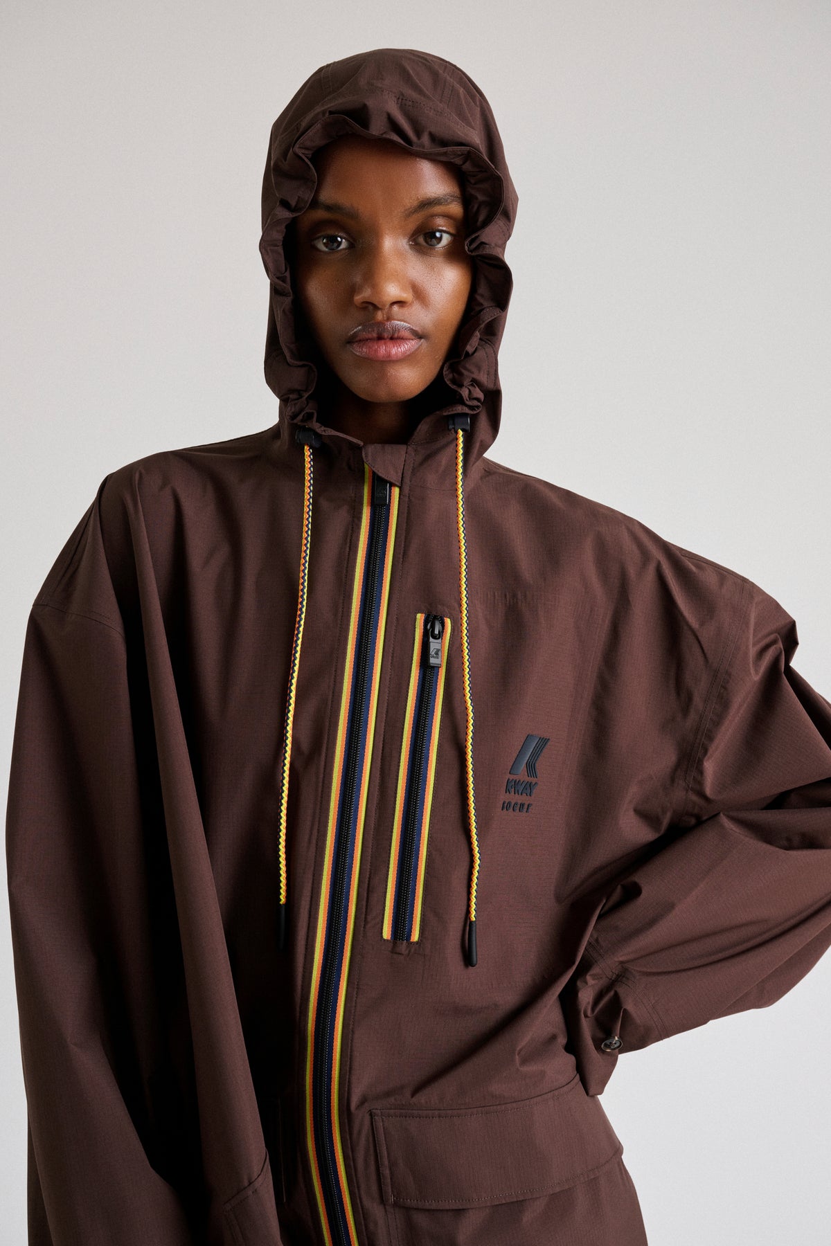 Pradel Trench Coat - Chocolate Oversized Women's - Soeur