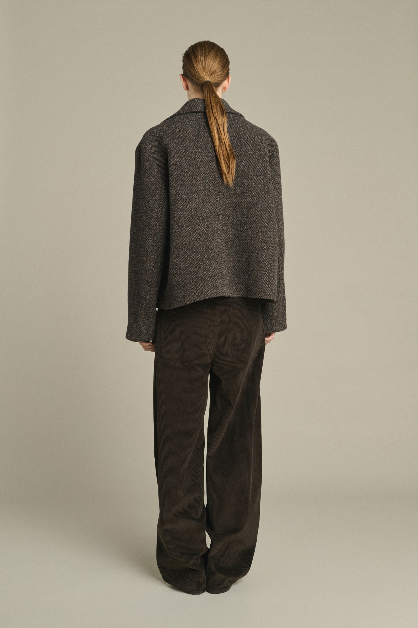 Joseph coat - Brown/Black - Wool - Women