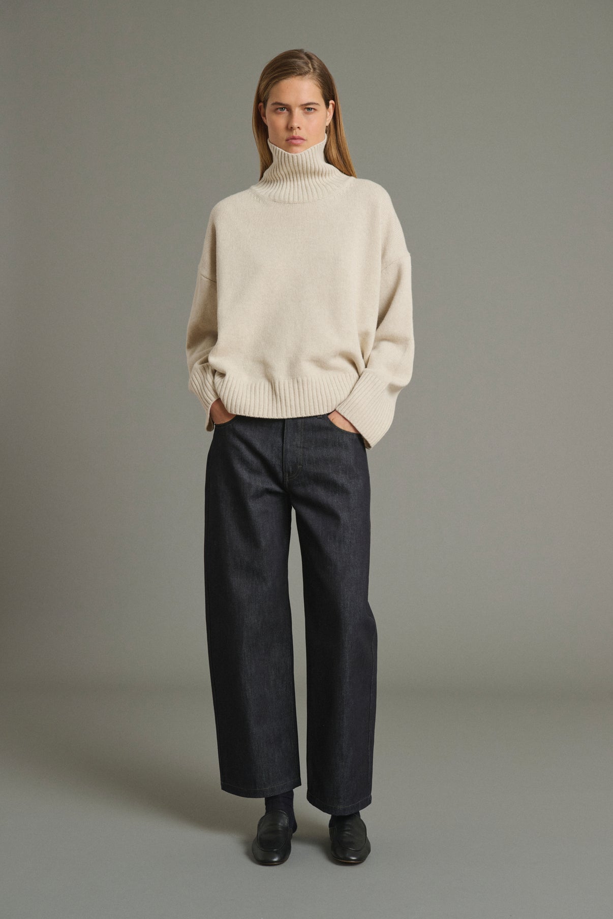 Jeans Harrison - Bleu Brut - Cotton - Women vue 1