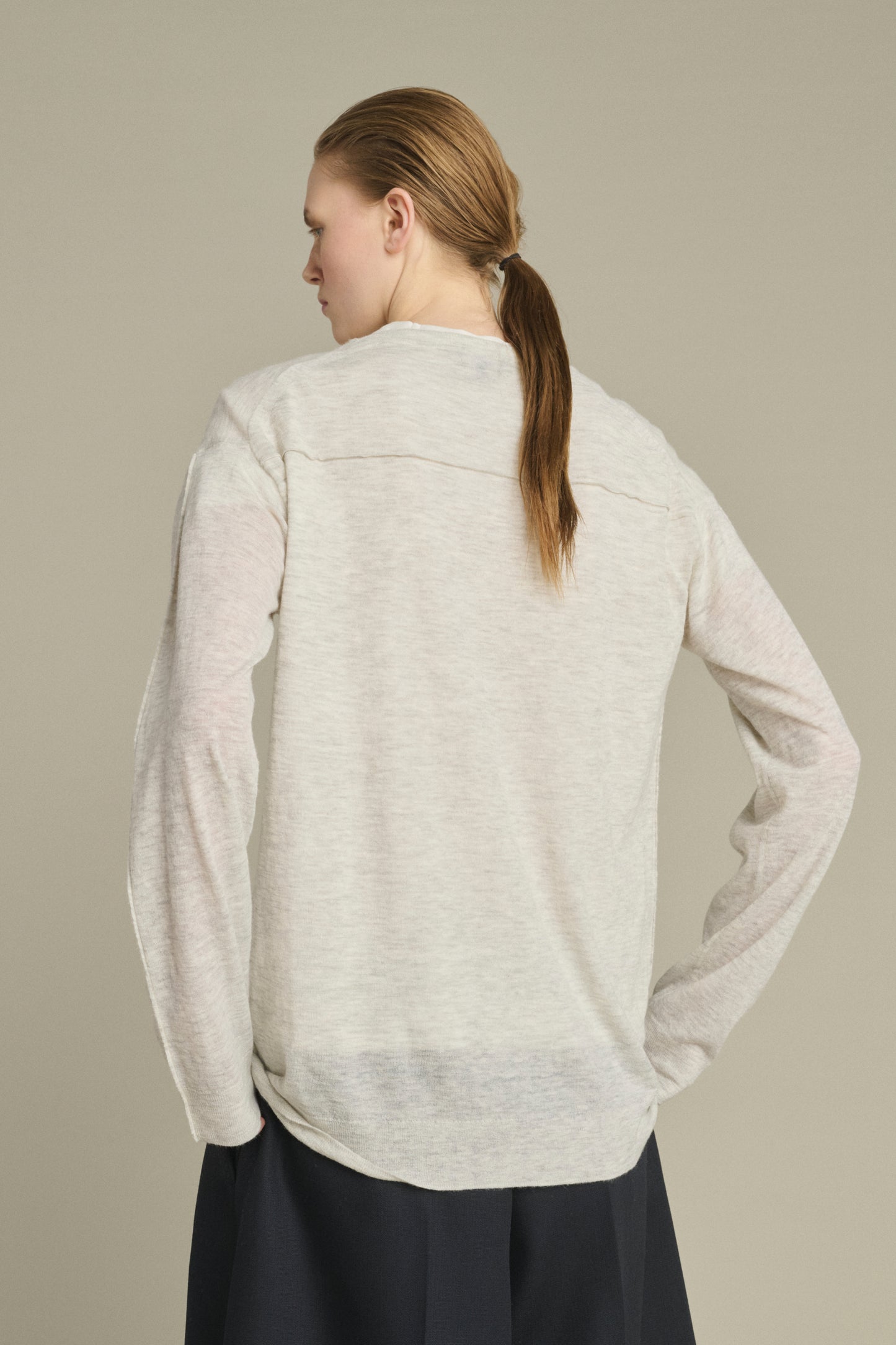 Khloe pullover - Light Grey - Women