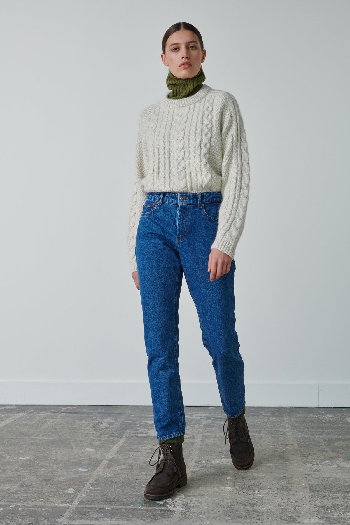 PULLOVER WANDO ECRU vue 3