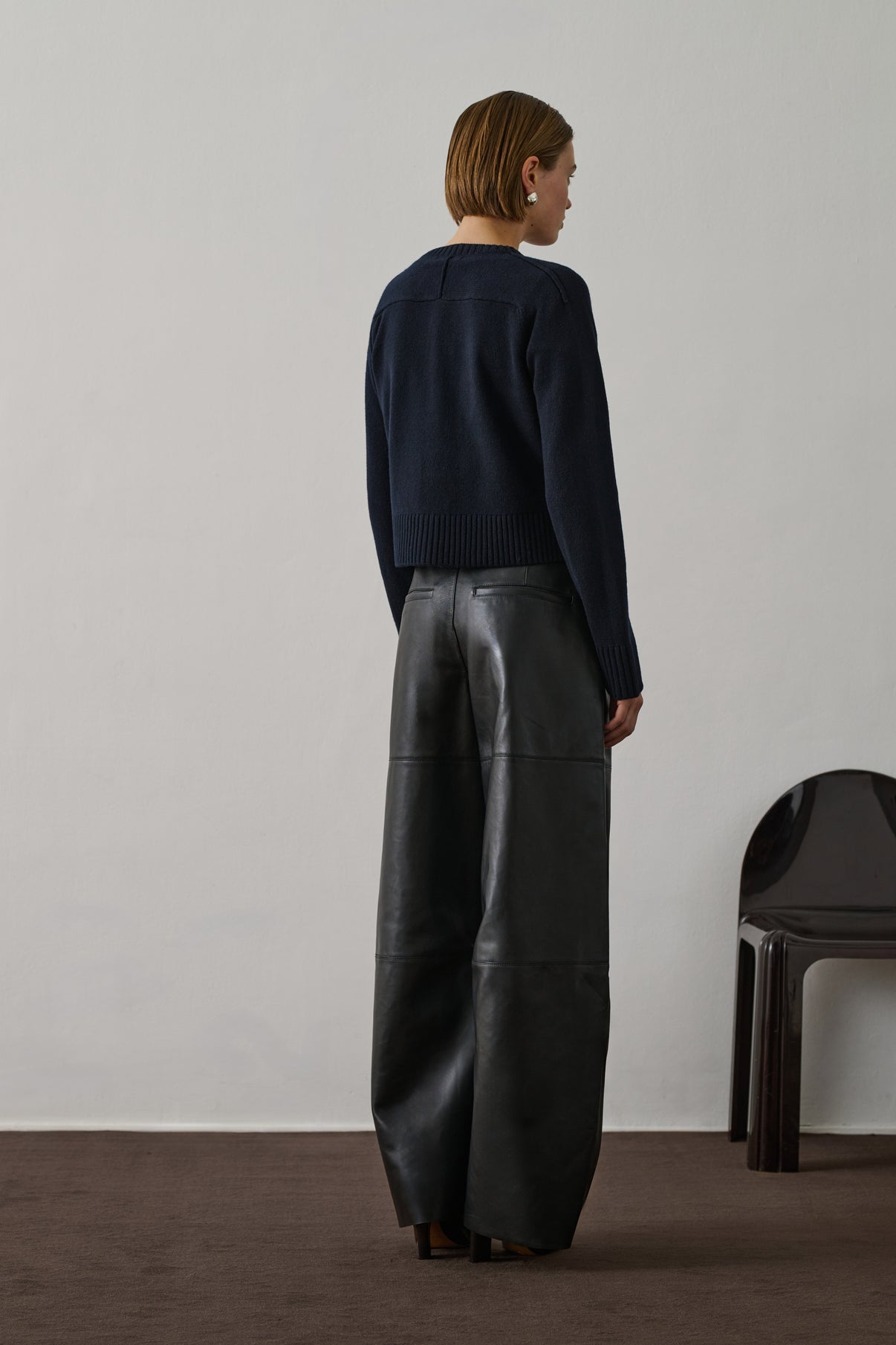 Cardigan Virginia - Navy - Laine - Femme vue 4