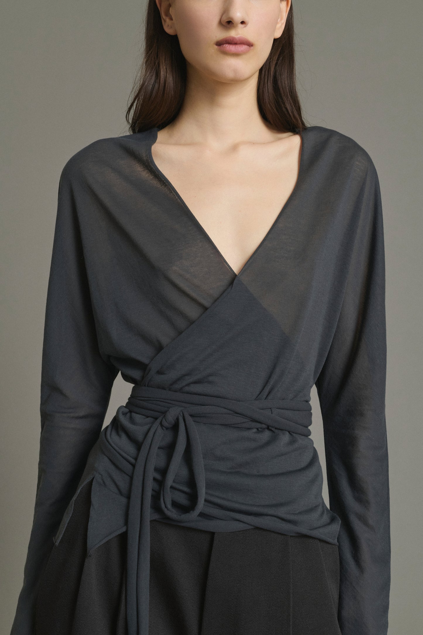 Luth T-Shirt - Anthracite Grey - Cotton - Women