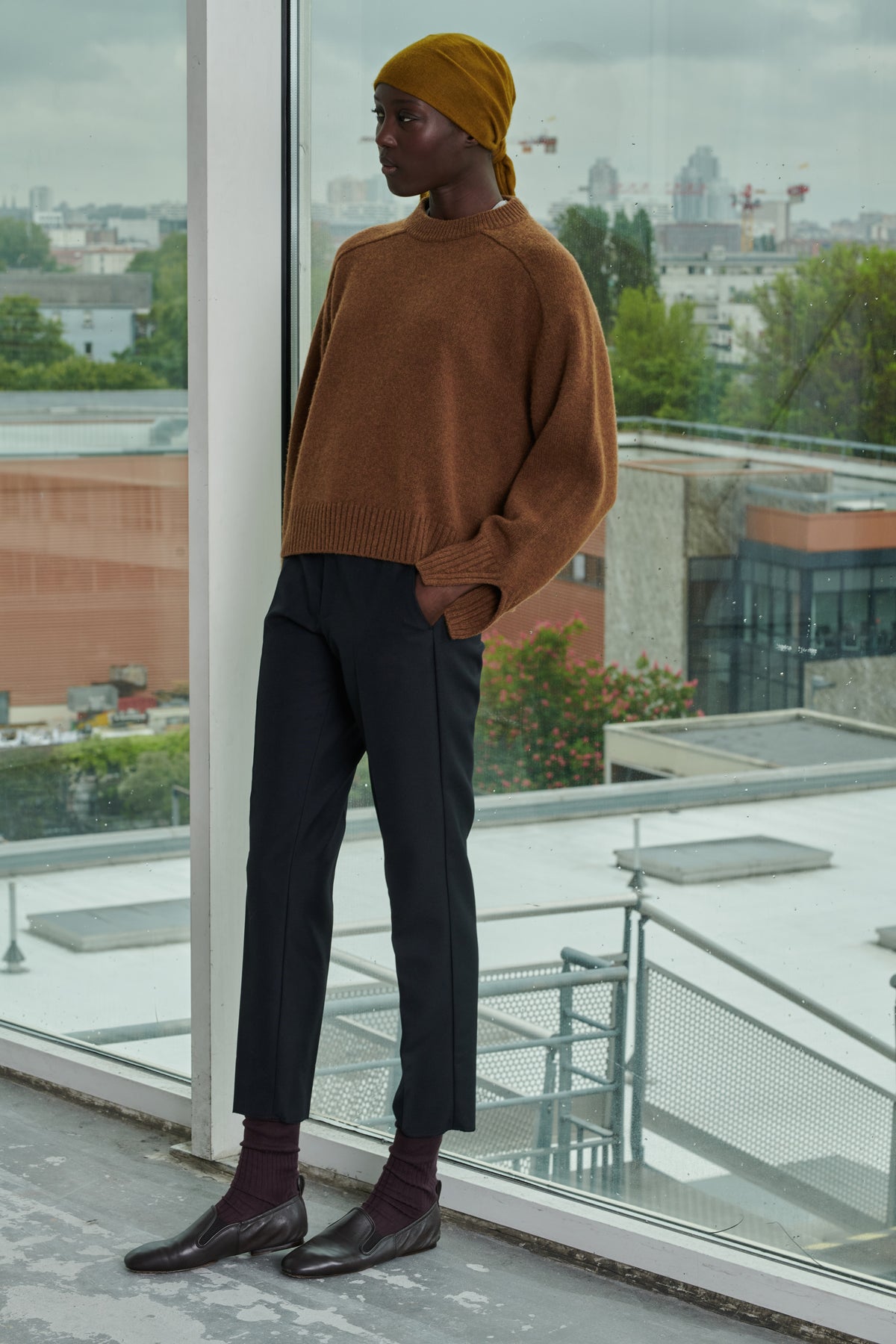Adele Trousers - Black - Wool - Women