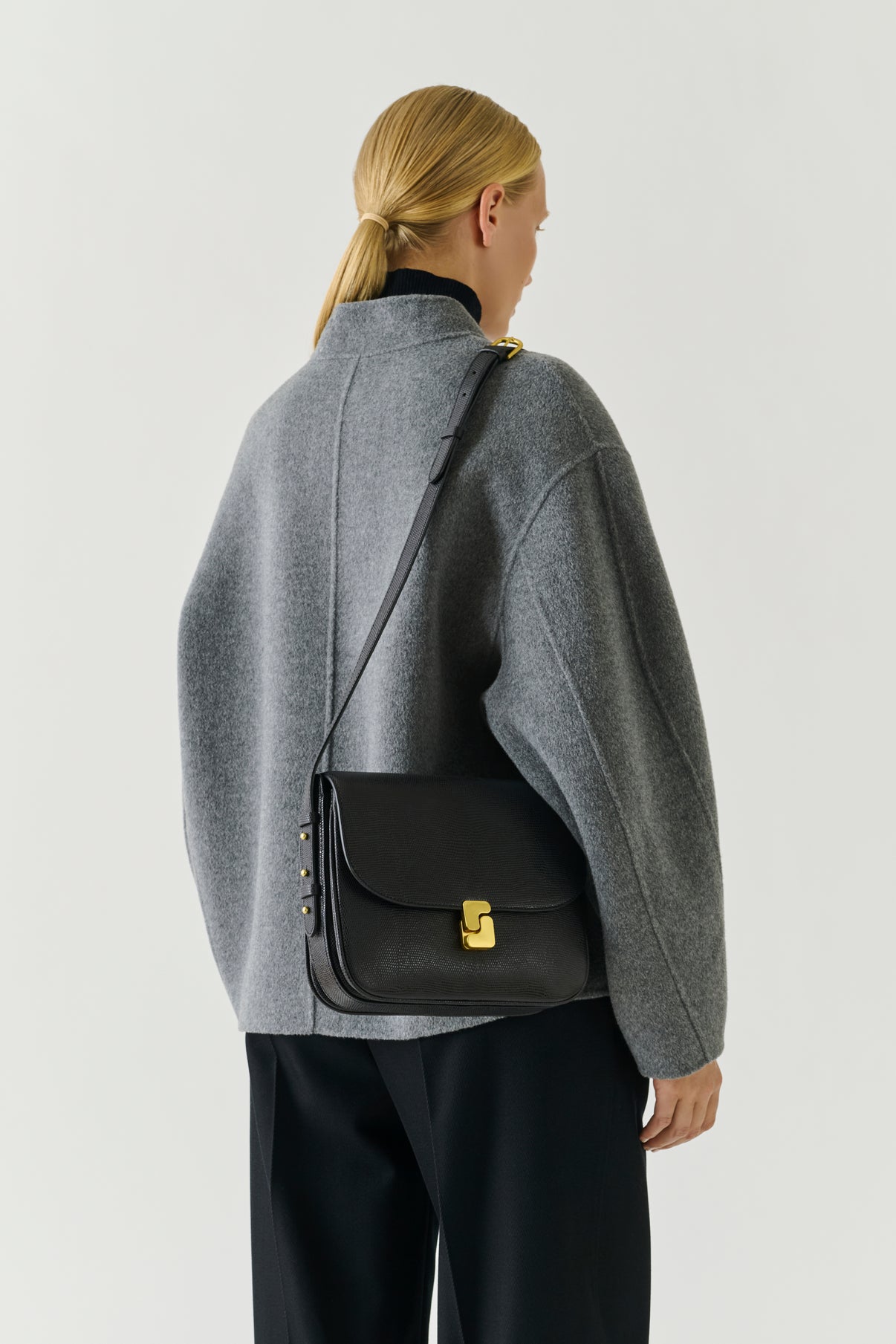 Bellissima Maxi bag - Black - Leather - Women vue 2