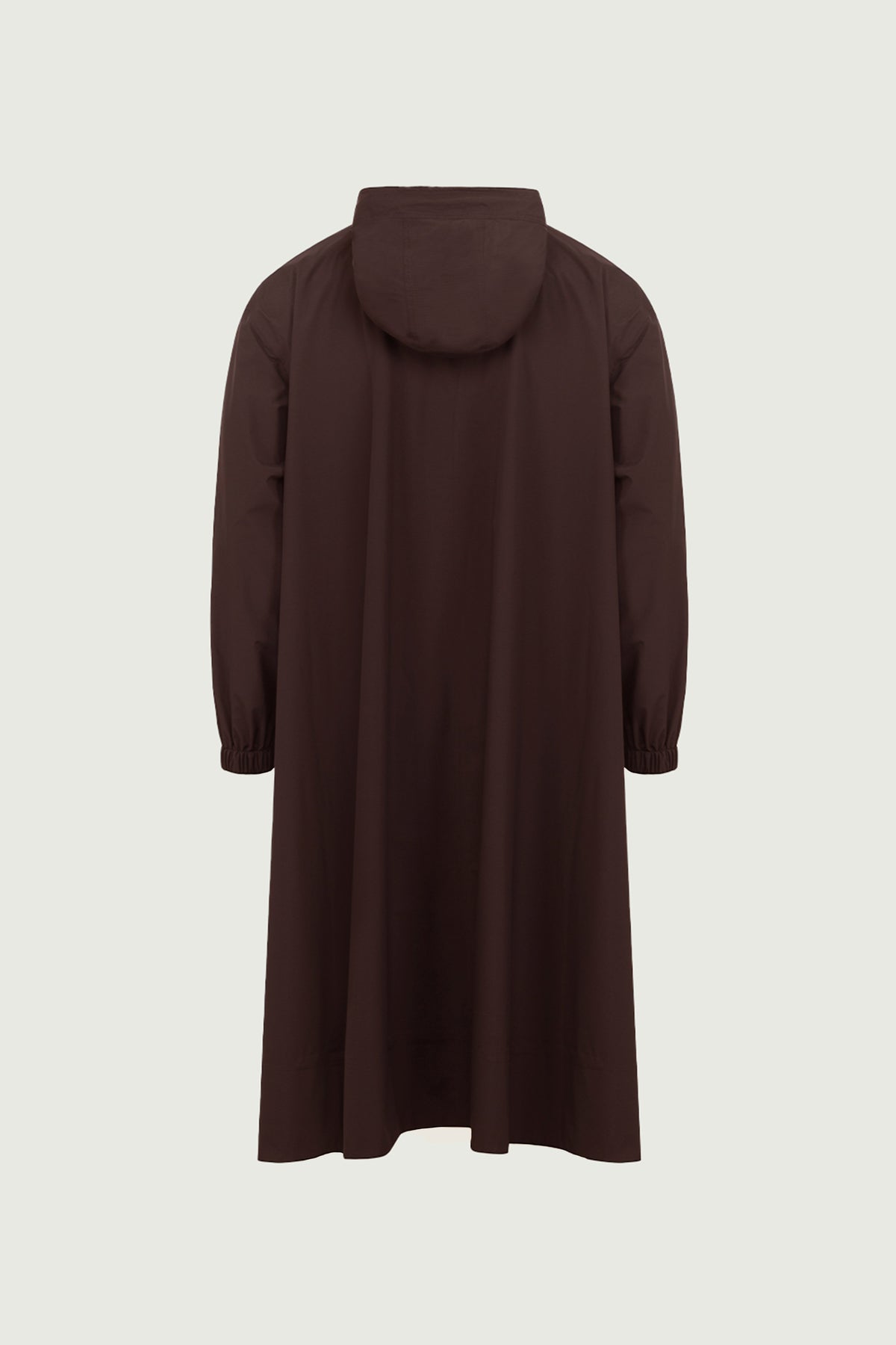 Trench Pradel chocolat en nylon recyclé | Soeur x K-Way® vue 7
