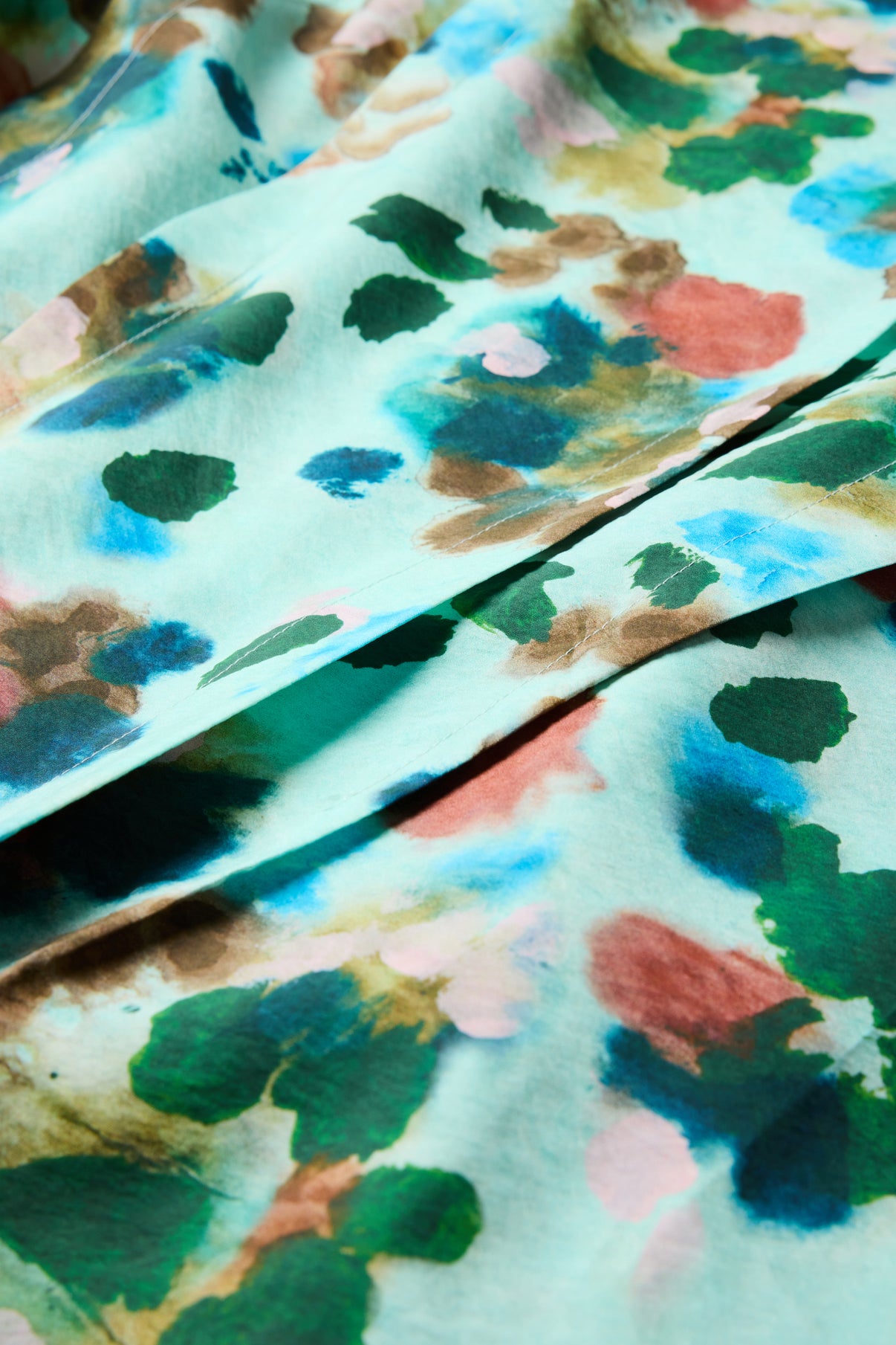 Shirt Lepic - Turquoise - Silk - Women vue 7