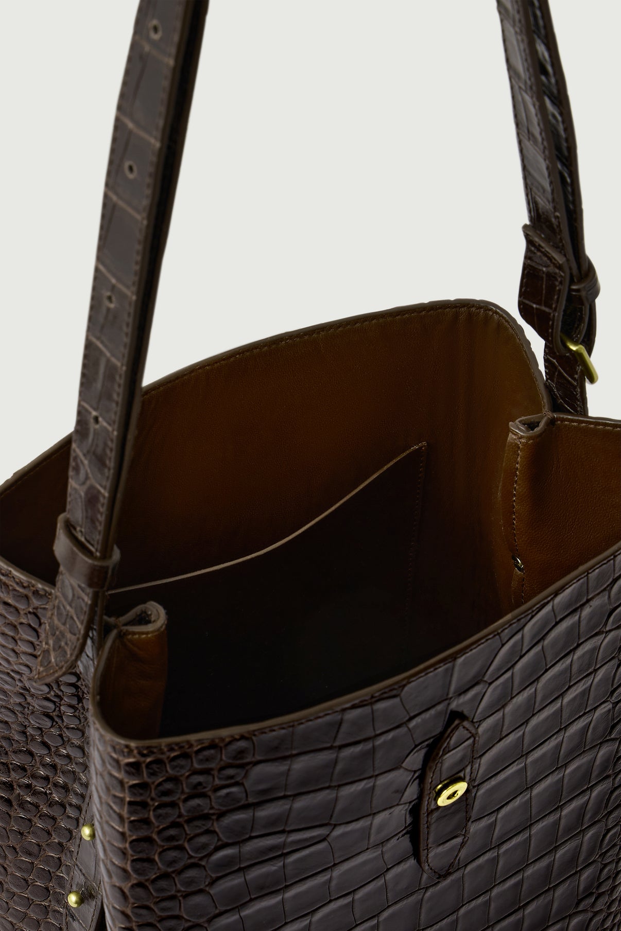 BROWN BELLO BAG vue 4