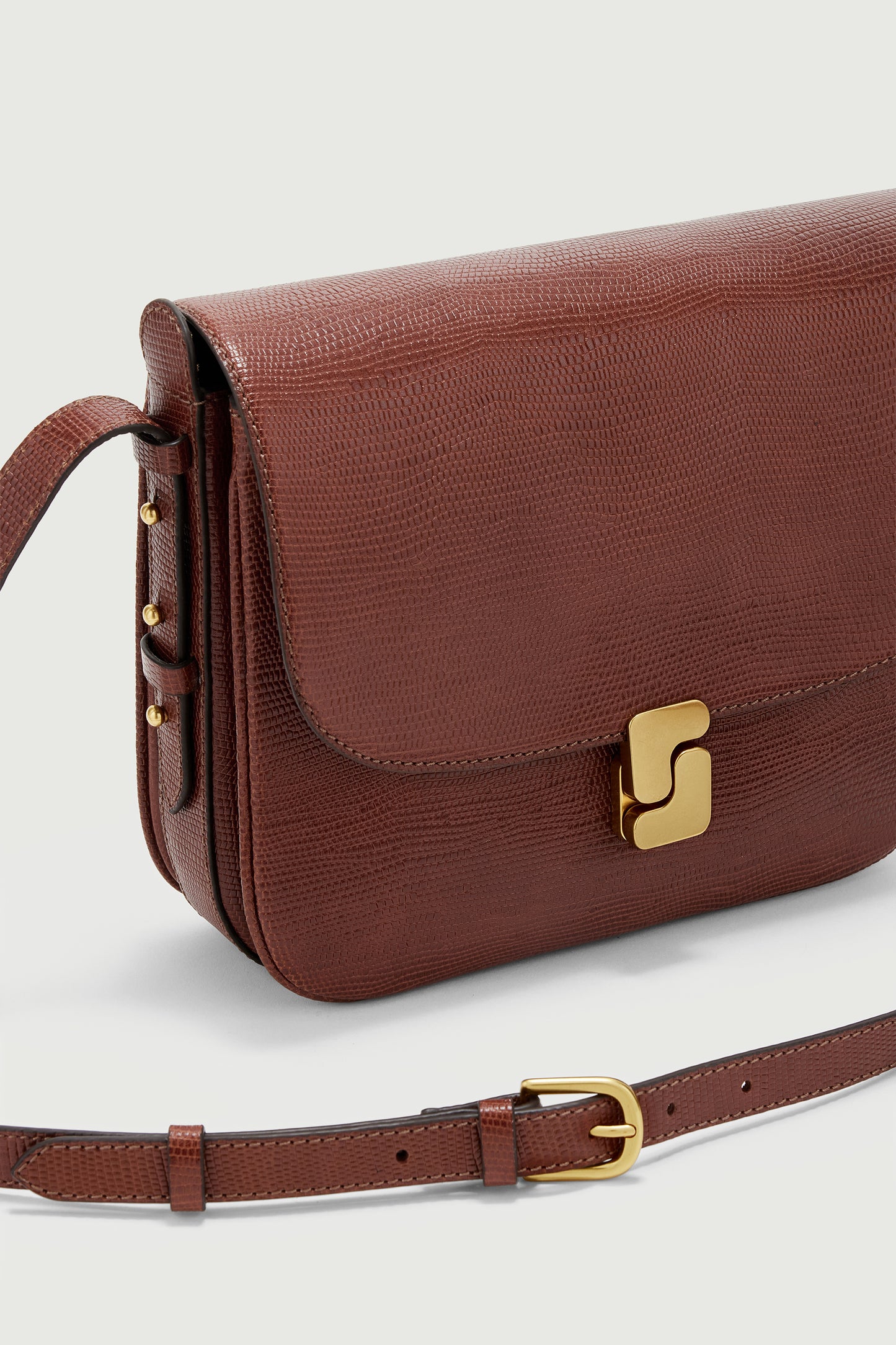 Bellissima Maxi bag - Cognac - Leather - Women