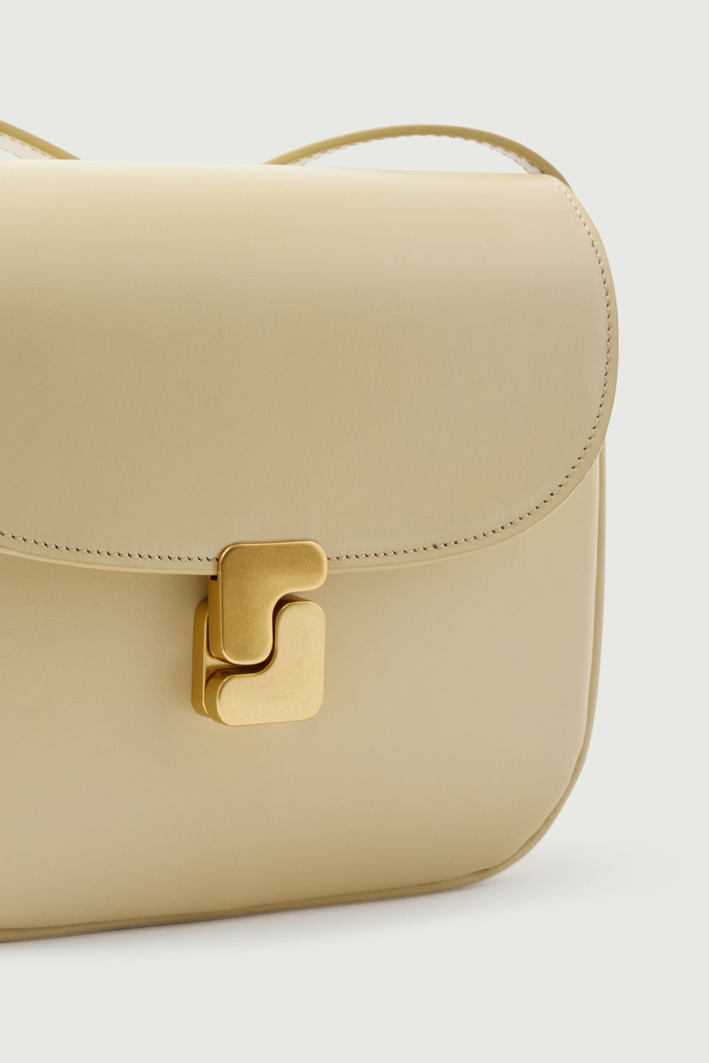 Sac Bellissima Mini - Jaune Pâle - Cuir - Femme vue 4