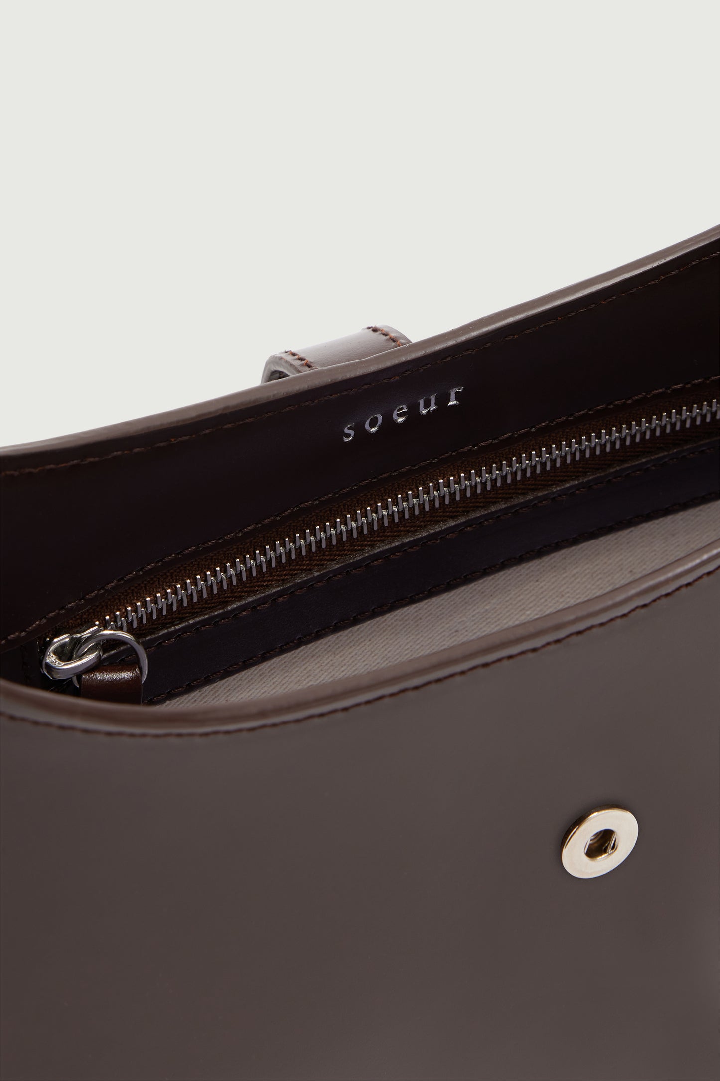 Bonnie bag – Chocolate – Leather – Women