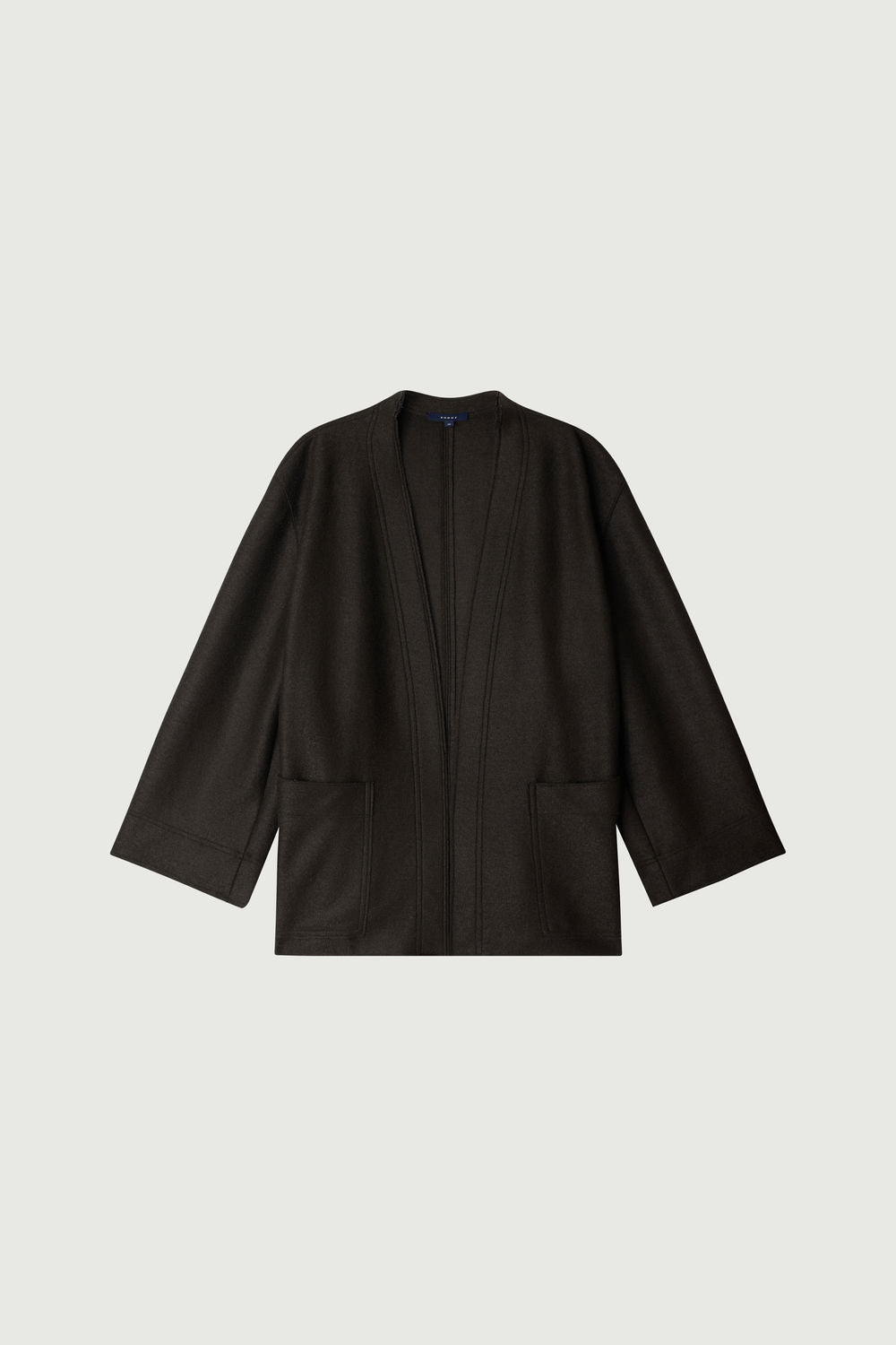 Veste Balme - Vert Ébène - Laine - Femme